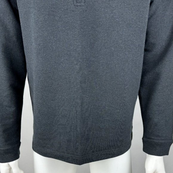 Public Rec Weekend Half Zip Pullover Mens L EUC Long Sleeve Stretch Pima Cotton - Picture 6 of 13